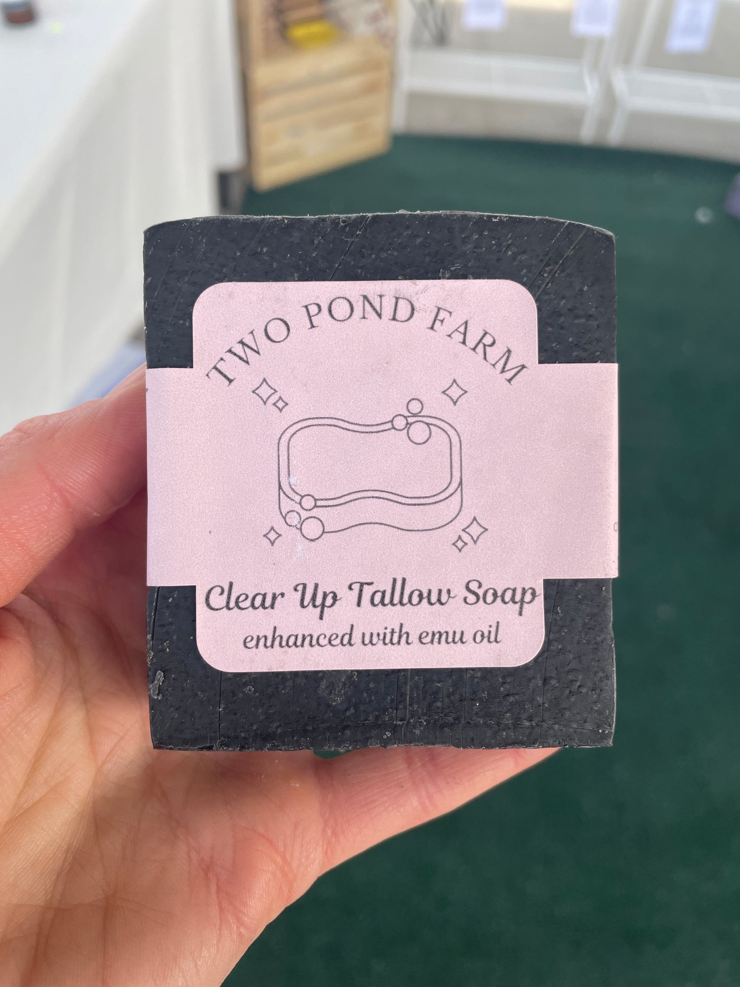 Clear Up With Emu Soap