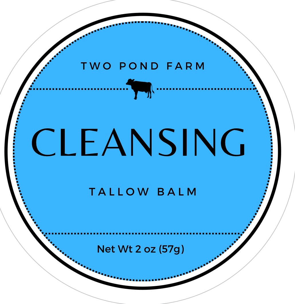 Deep Detox Cleansing Balm: Charcoal & Tallow Facial Cleanser