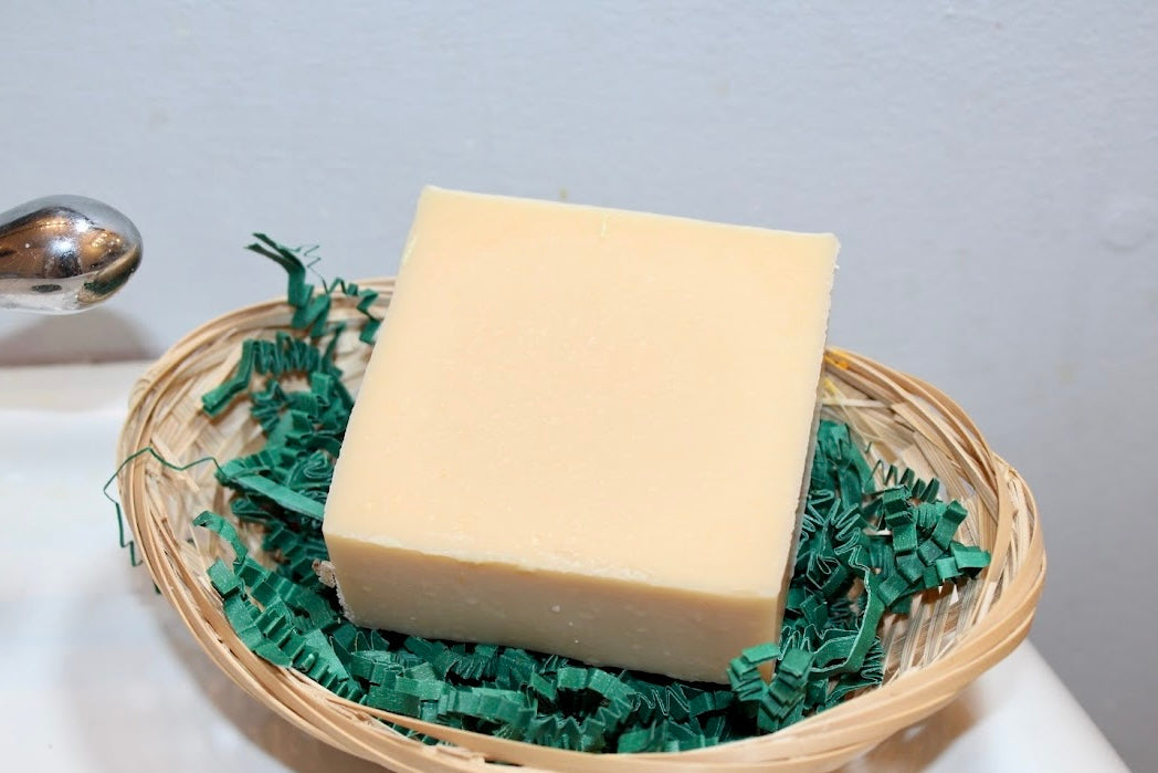 Unscented Tallow Goat Milk Soap: Gentle & Pure