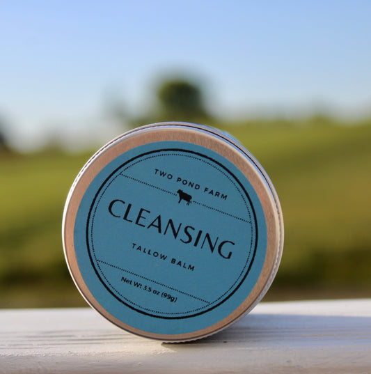 Deep Detox Cleansing Balm: Charcoal & Tallow Facial Cleanser